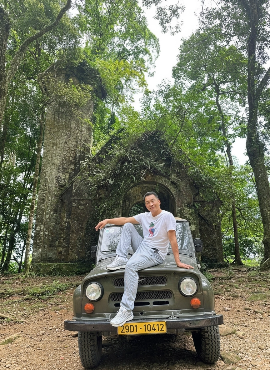 Hanoi Jeep Tour to Ba Vi National Park & Duong Lam Ancient Village